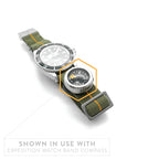 A.G. Button Compass Broad Arrow Prometheus Design Werx
