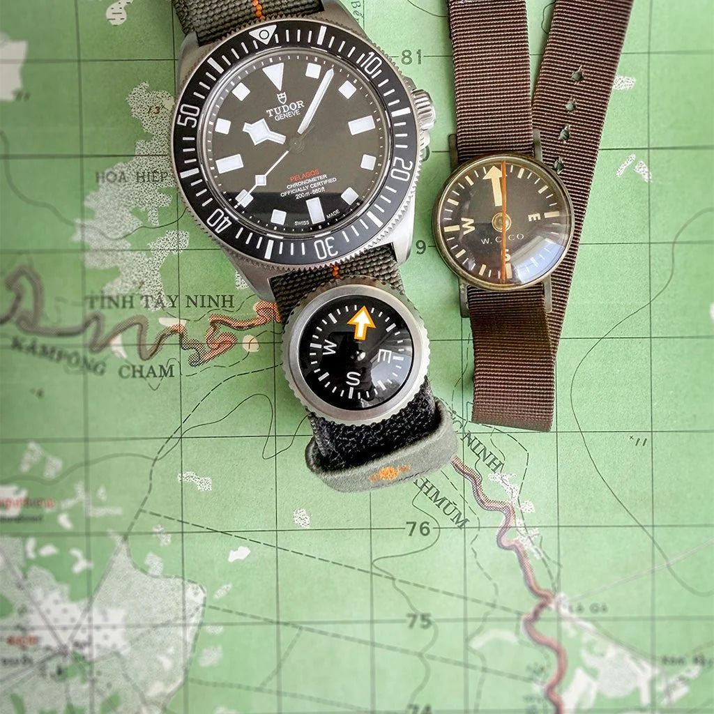 A.G. Button Compass WCC Arrow Prometheus Design Werx