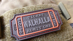Jackets To Go - JTG | WALHALLA TICKET - Odin approved Patch - outpost-shop.com