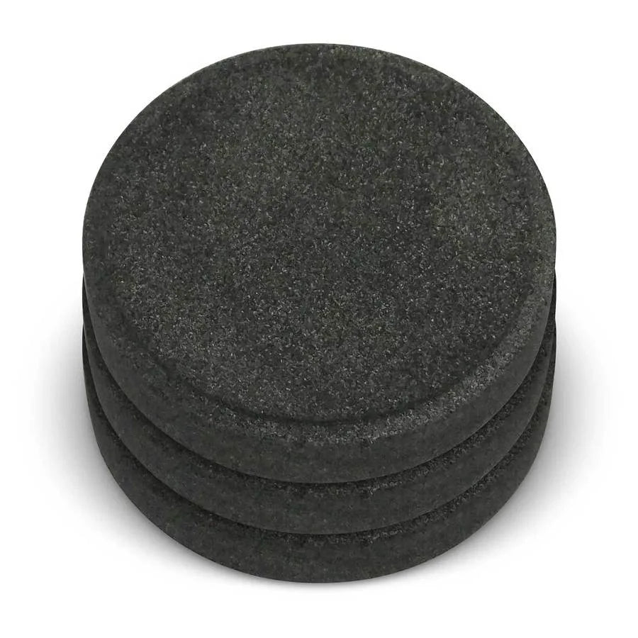 3 disques à charbon pour bouteille Liberty
