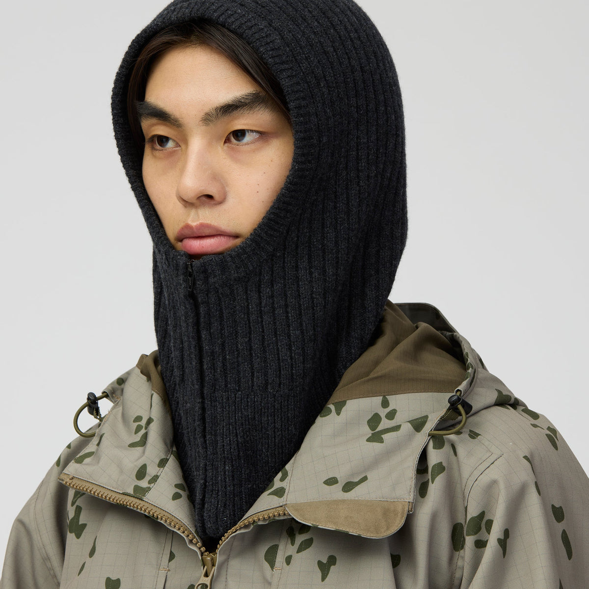 Cagoule Snow Peak Knit Balaclava en mérinos