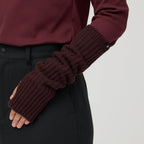 Manchettes Snow Peak Knit Arm Warmer en mérinos