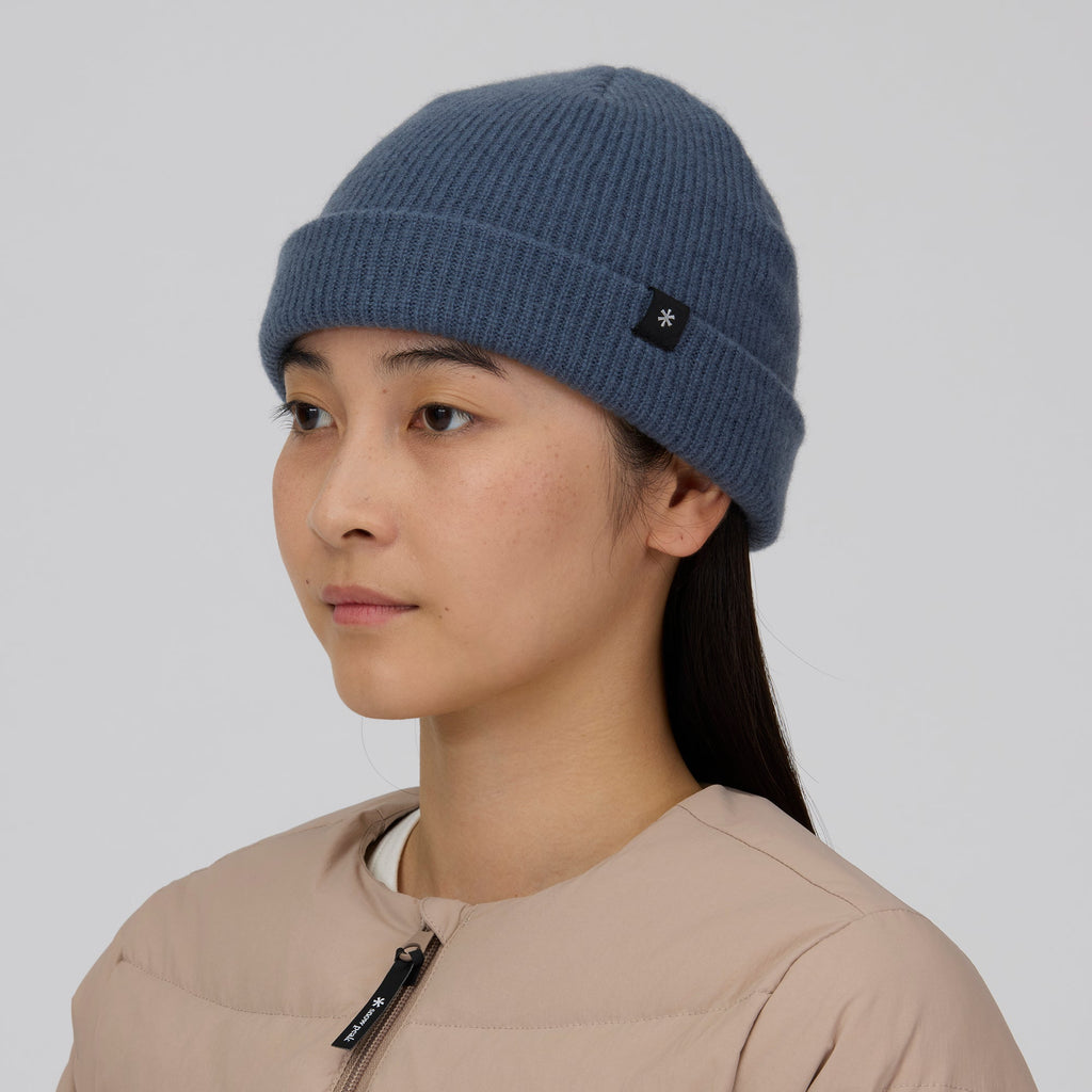 Bonnet Snow Peak Knit Cap en mérinos