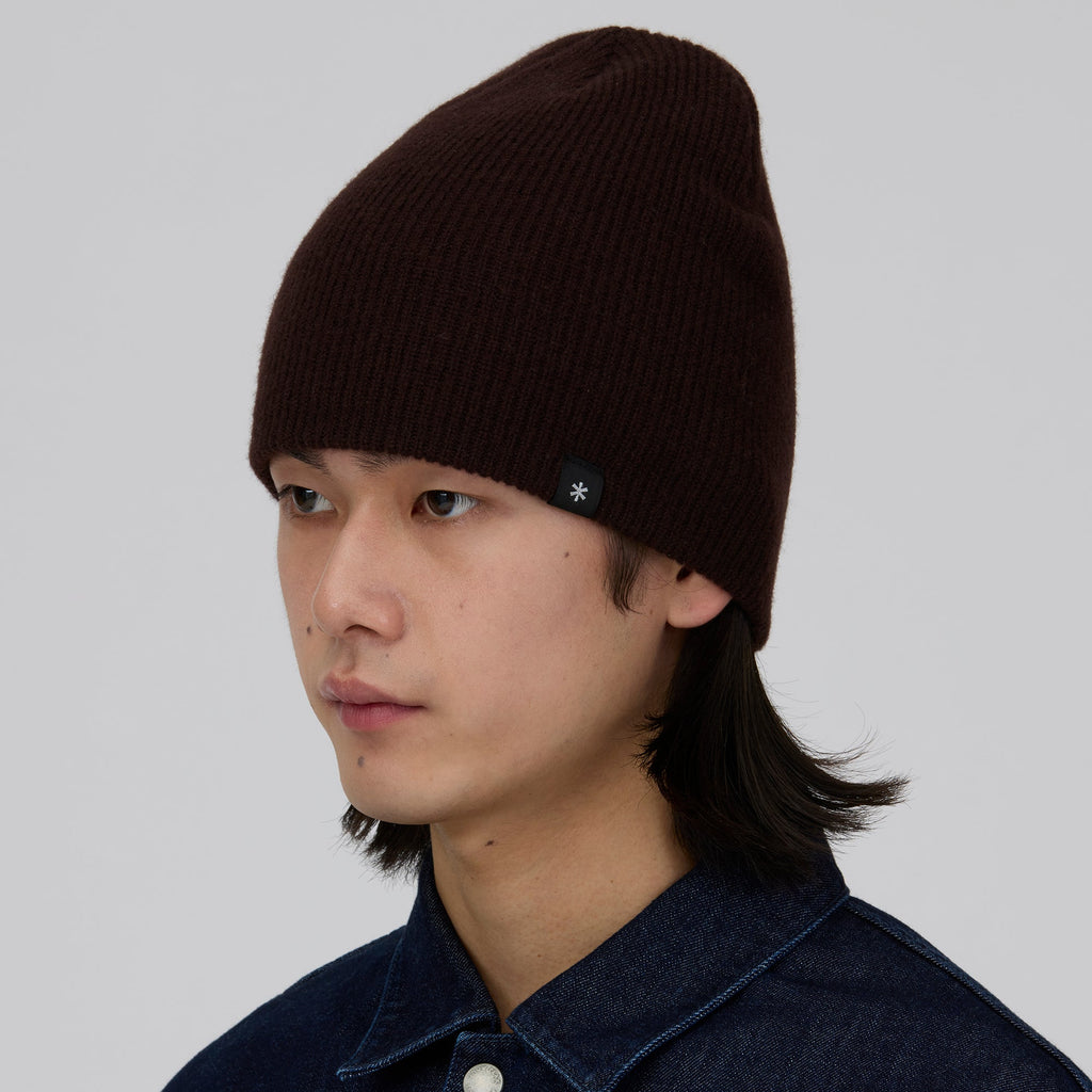 Bonnet Snow Peak Knit Cap en mérinos