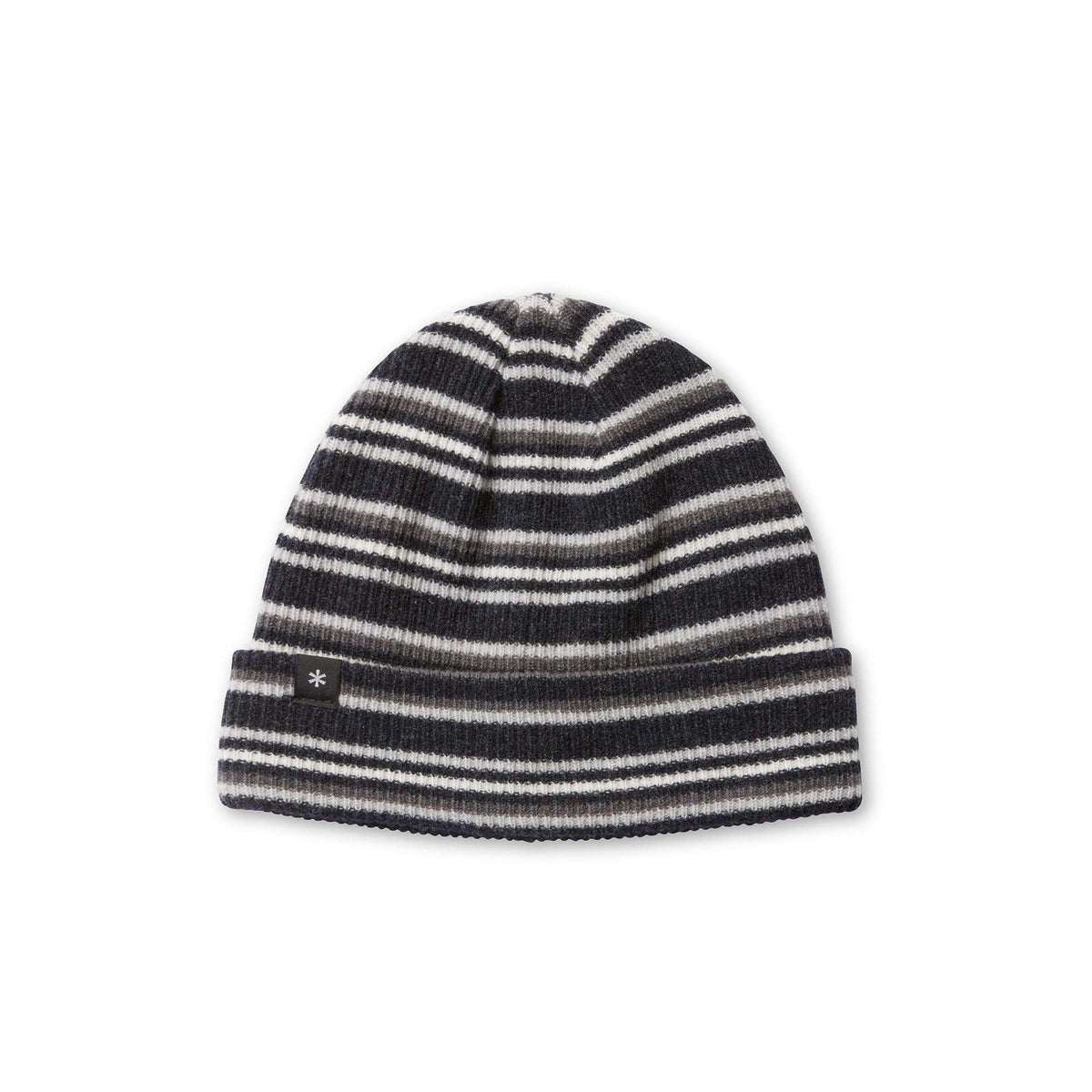 Bonnet rayé Snow Peak Multi Stripe Knit Cap en mérinos