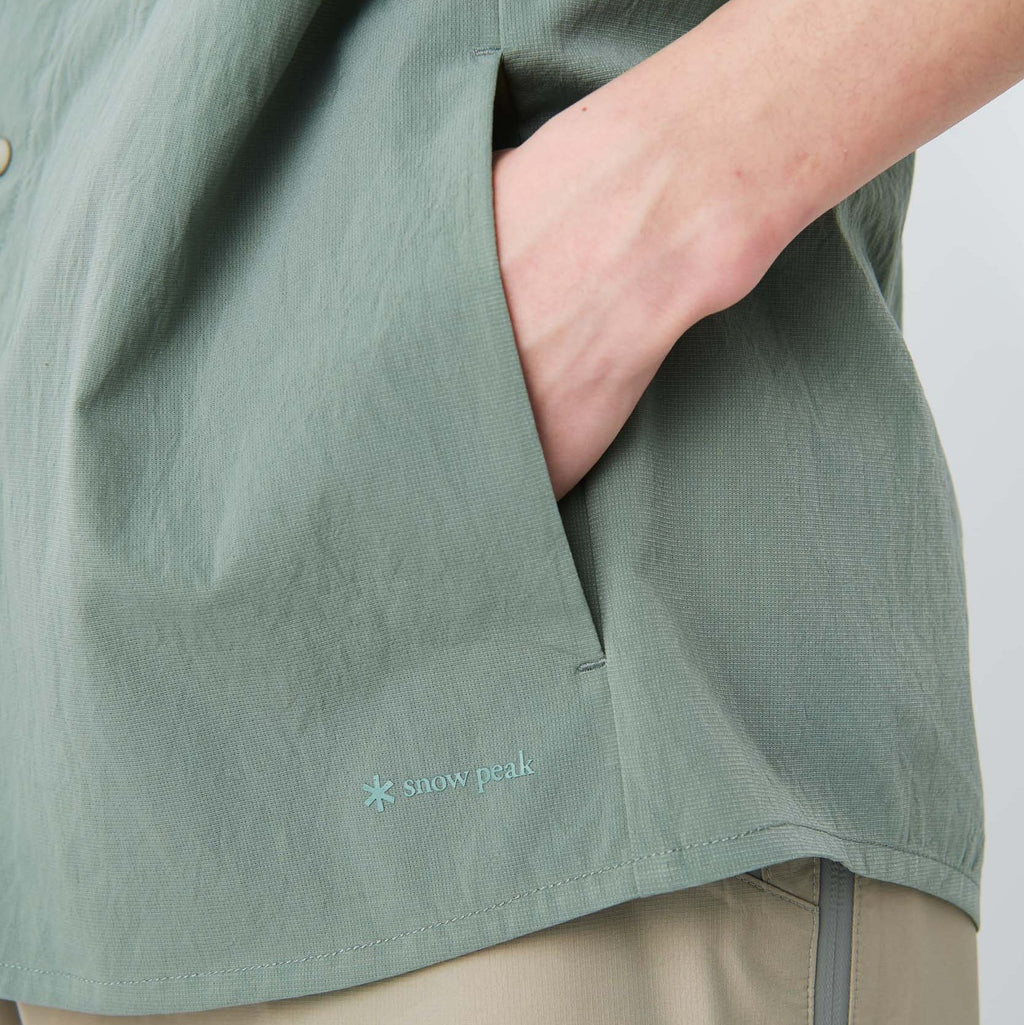 Chemise manches courtes Snow Peak Breathable Quick Dry