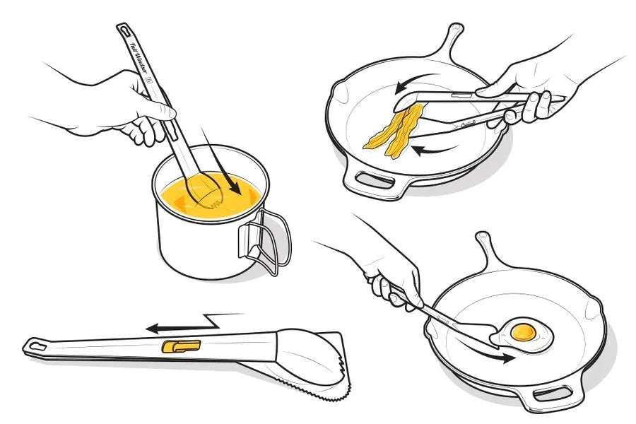 Full Windsor The Splitter - pince spatule et fourchette titane