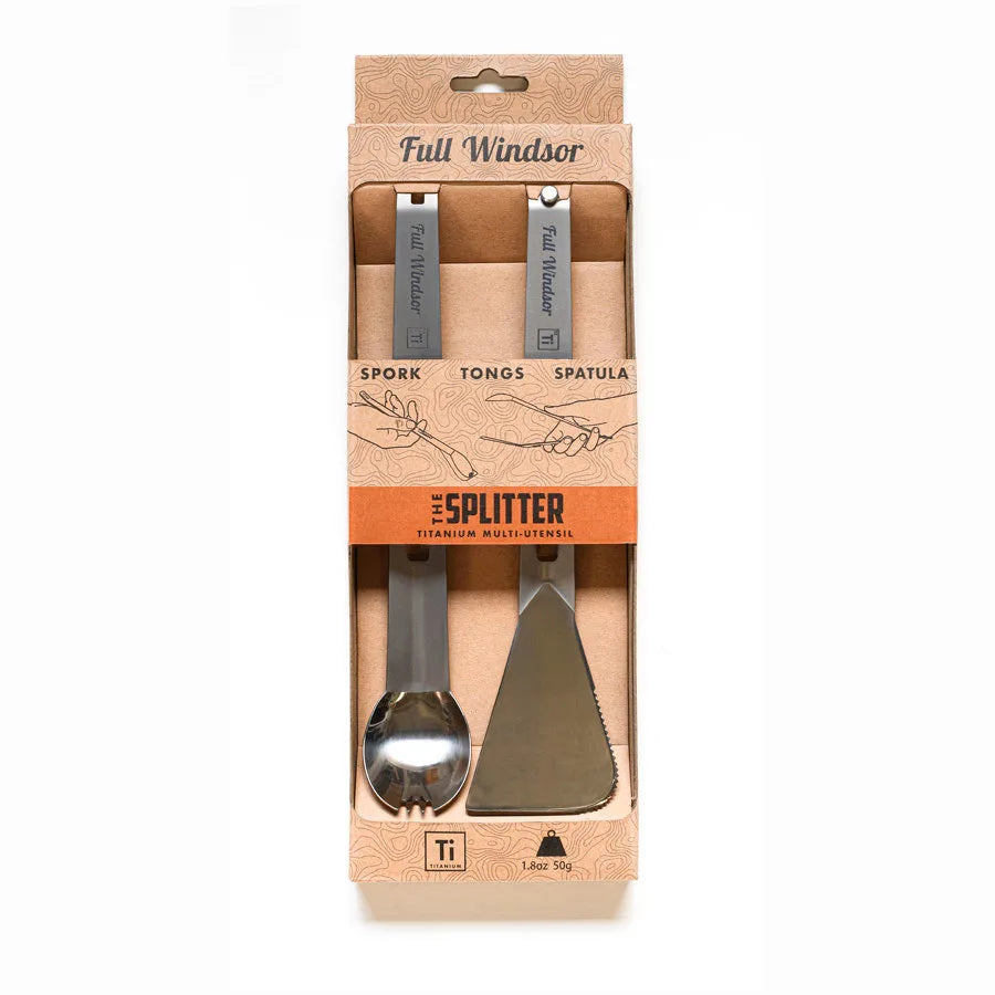 Full Windsor The Splitter - pince spatule et fourchette titane