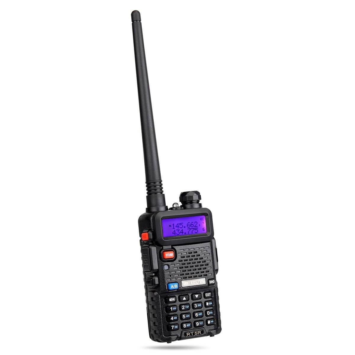 Batteries & Électronique  - Retevis | RT5R Walkie Talkie 5W 128CH UHF+VHF FM Radio Two Way Radio - outpost-shop.com