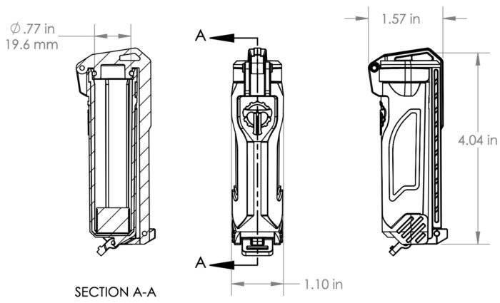 Piles, batteries et chargeurs - Thyrm | CellVault-18 Battery Storage - outpost-shop.com