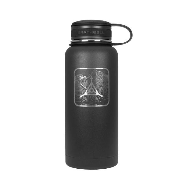 Gourdes Rigides - Triple Aught Design | Earthwell 946ml TAD Edition Topo Logo - outpost-shop.com