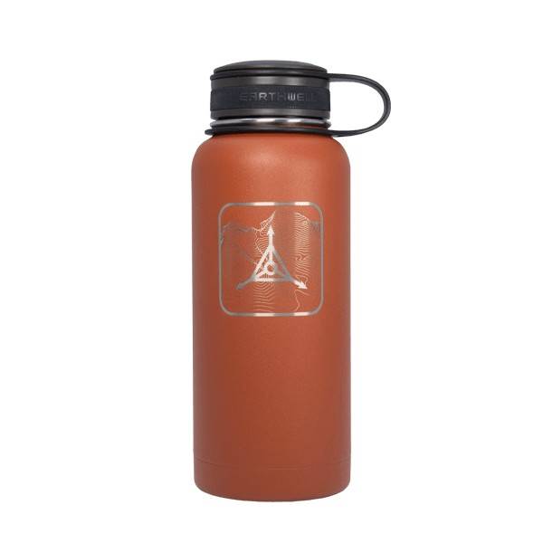 Gourdes Rigides - Triple Aught Design | Earthwell 946ml TAD Edition Topo Logo - outpost-shop.com