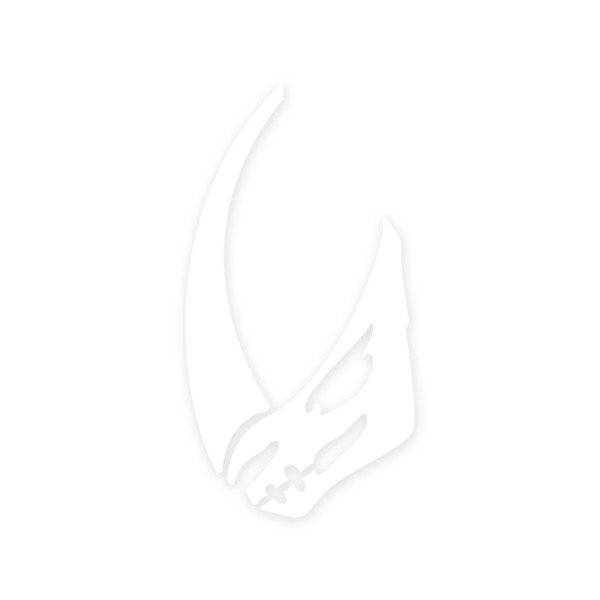 Prometheus Design Werx - Prometheus Design Werx | Mudhorn ProCut Black Sticker - outpost-shop.com