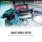 Piles, batteries et chargeurs - Nitecore | Power station NPS400 - 117 000mAh - 421 Wh - outpost-shop.com