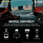 Piles, batteries et chargeurs - Nitecore | Power station NPS400 - 117 000mAh - 421 Wh - outpost-shop.com