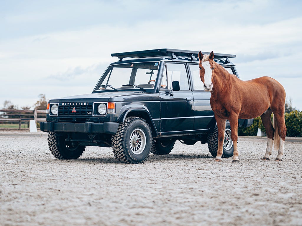 Galerie de toit pour Mitsubishi Pajero