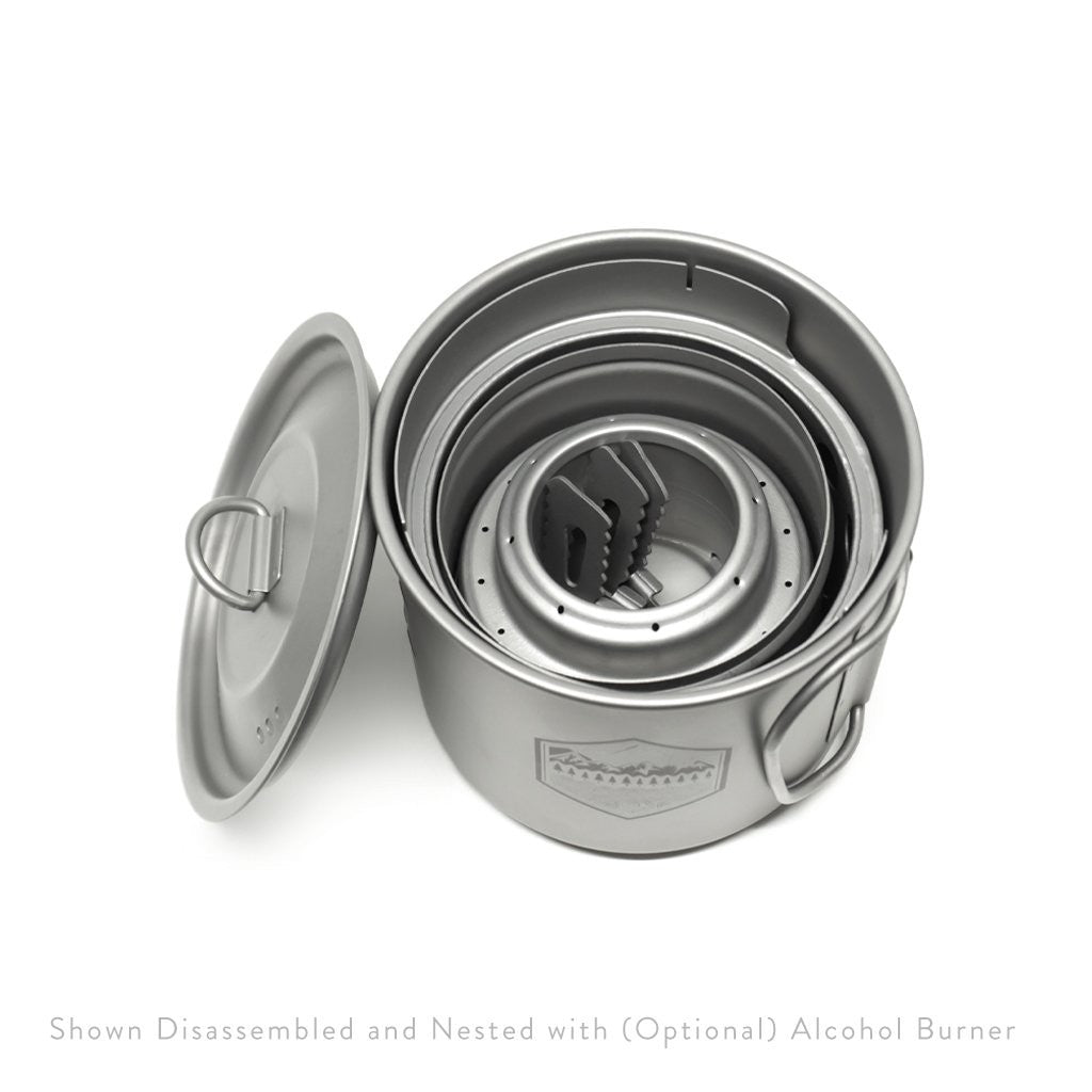 Réchauds à bois & Barbecues - Prometheus Design Werx | Ti-Line MFSS - outpost-shop.com