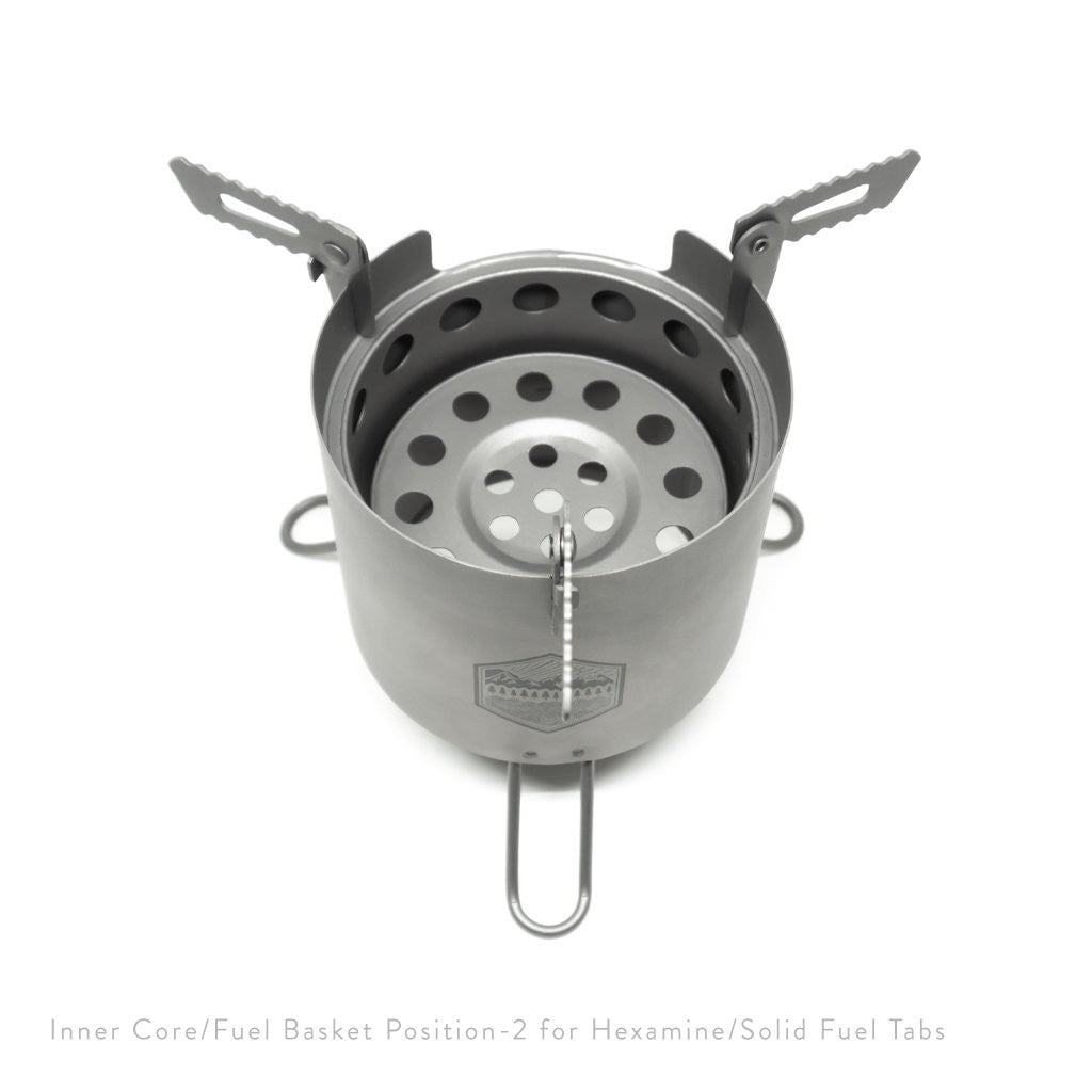 Réchauds à bois & Barbecues - Prometheus Design Werx | Ti-Line MFSS - outpost-shop.com