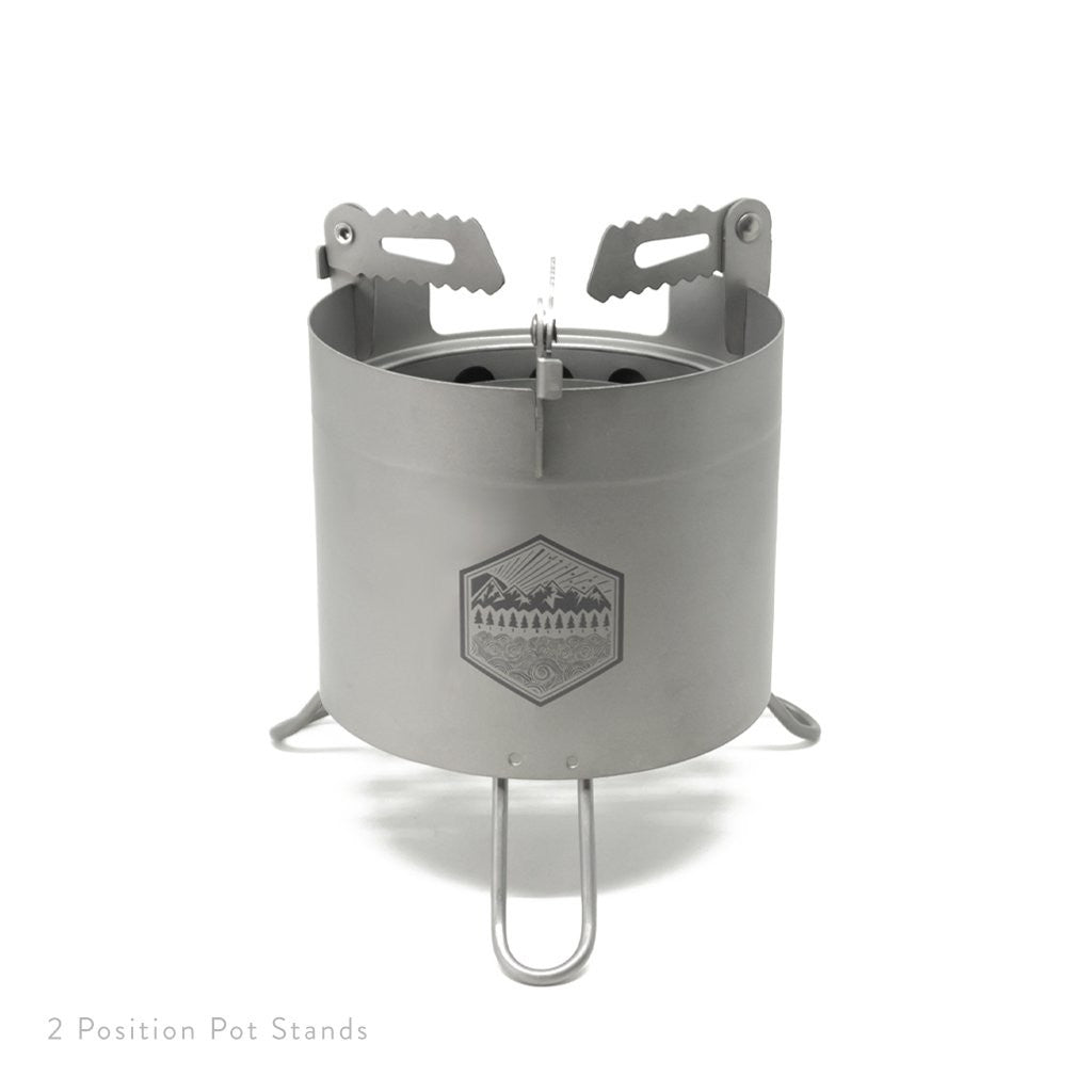 Réchauds à bois & Barbecues - Prometheus Design Werx | Ti-Line MFSS - outpost-shop.com