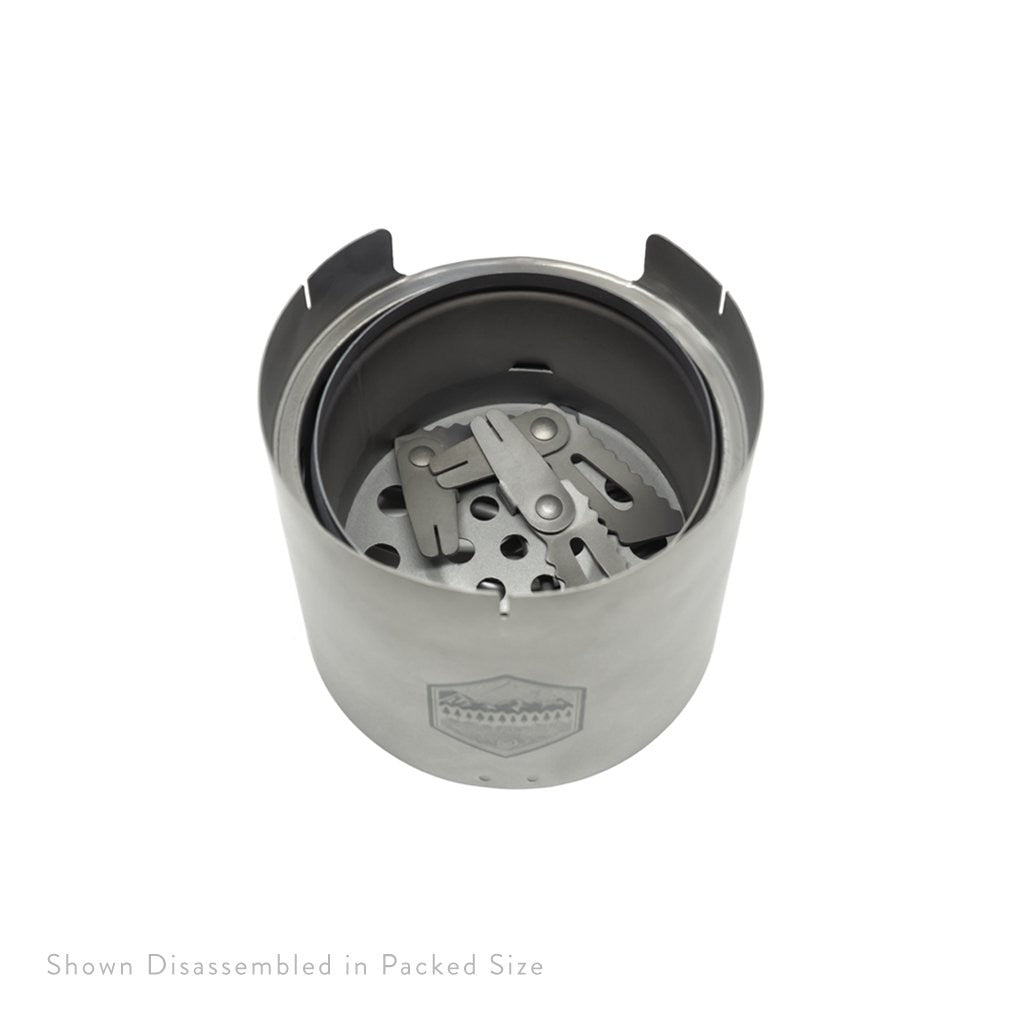 Réchauds à bois & Barbecues - Prometheus Design Werx | Ti-Line MFSS - outpost-shop.com