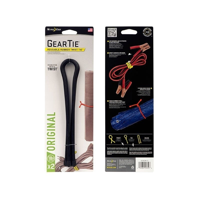 ÉQUIPEMENTS - Nite Ize | Gear Tie® Reusable Rubber Twist Tie™ 45cm - outpost-shop.com
