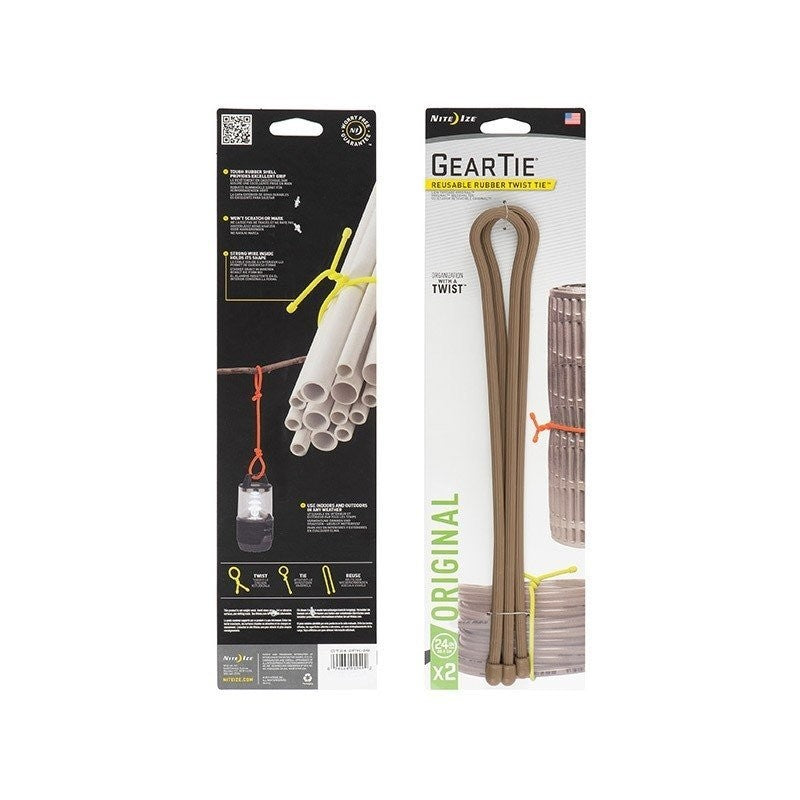 ÉQUIPEMENTS - Nite Ize | Gear Tie® Reusable Rubber Twist Tie™ 60cm - outpost-shop.com