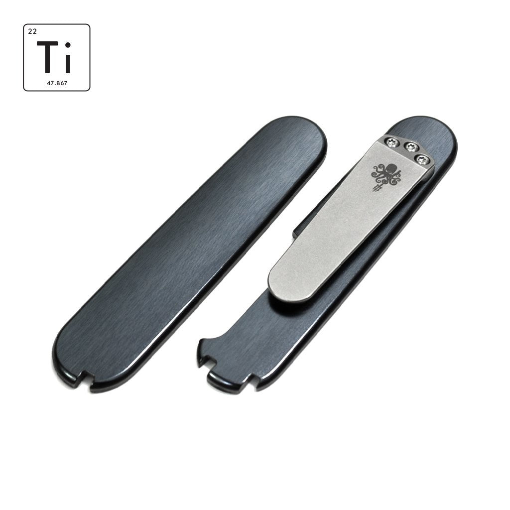 Couteaux & Outils - Prometheus Design Werx | Ti-SAK Scales - Raven Black - outpost-shop.com