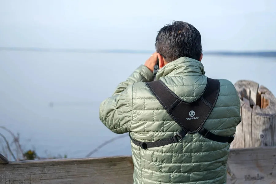 Vanguard pack VEO HD IV 10x42 avec harnais et digiscopie