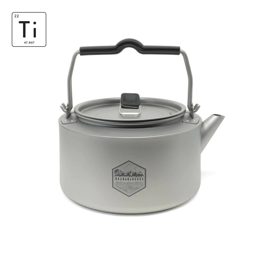 Réchauds à bois & Barbecues - Prometheus Design Werx | Ti-Line Kettle 1000ML - outpost-shop.com
