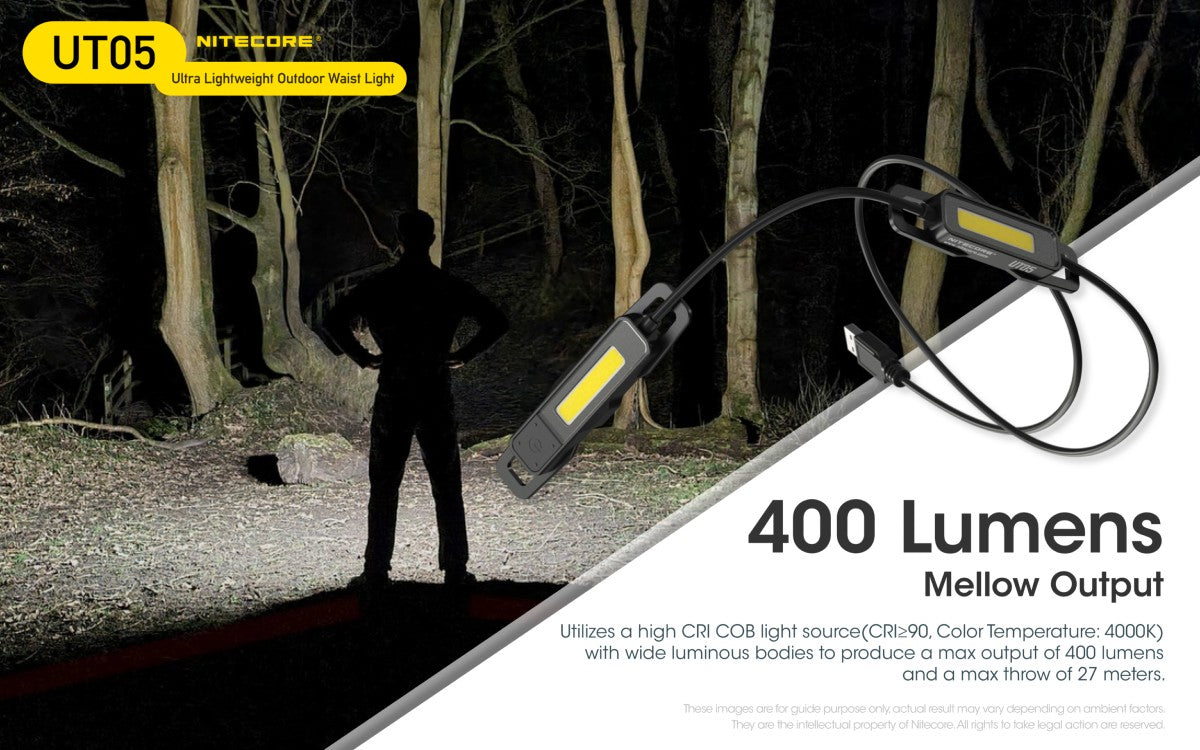 Lampes Frontales - Nitecore | UT05 - outpost-shop.com