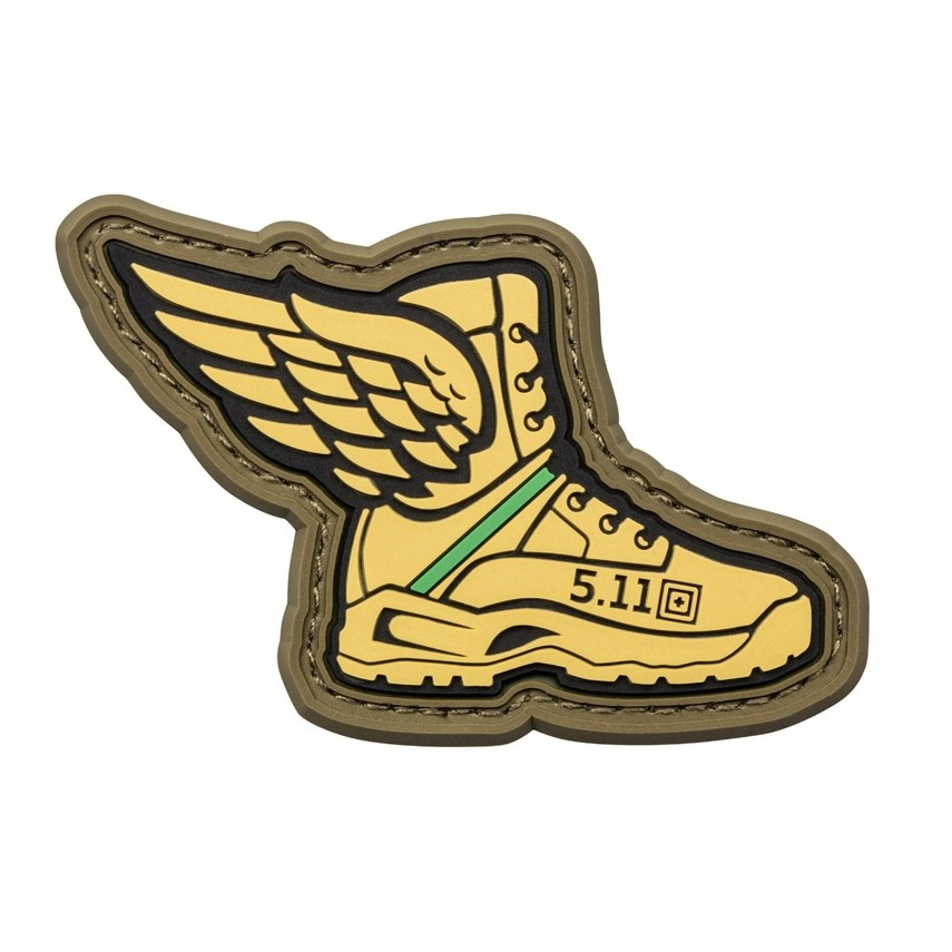 Patches & Stickers - 5.11 | Winged Boots Patch - outpost-shop.com