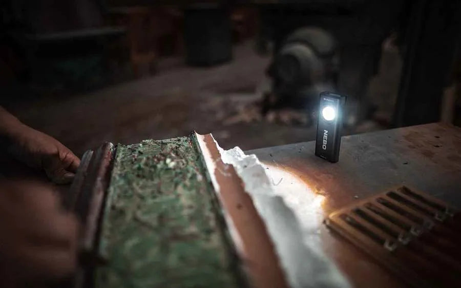 Nebo Slim+ 1200 - lampe COB plate rechargeable 1200 lm