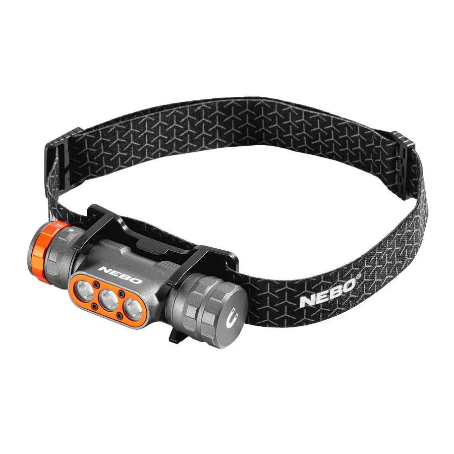 Nebo Transcend 1500 - lampe frontale rechargeable 1500 lm