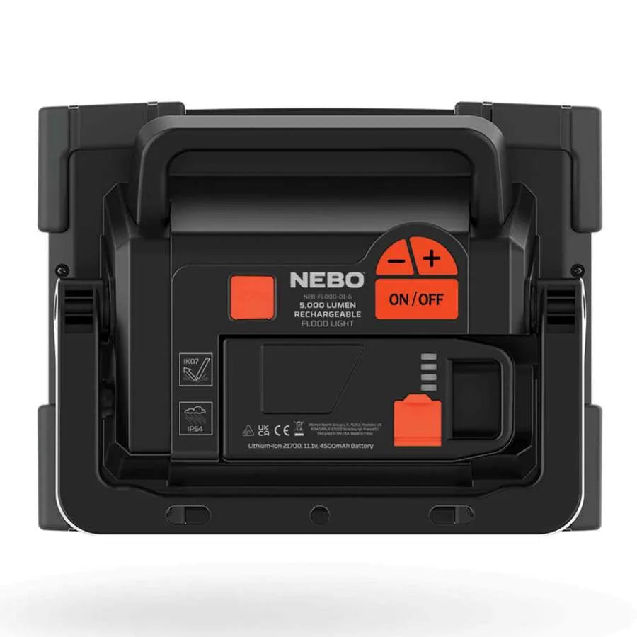 Nebo 5K - projecteur rechargeable 5000 lm et powerbank