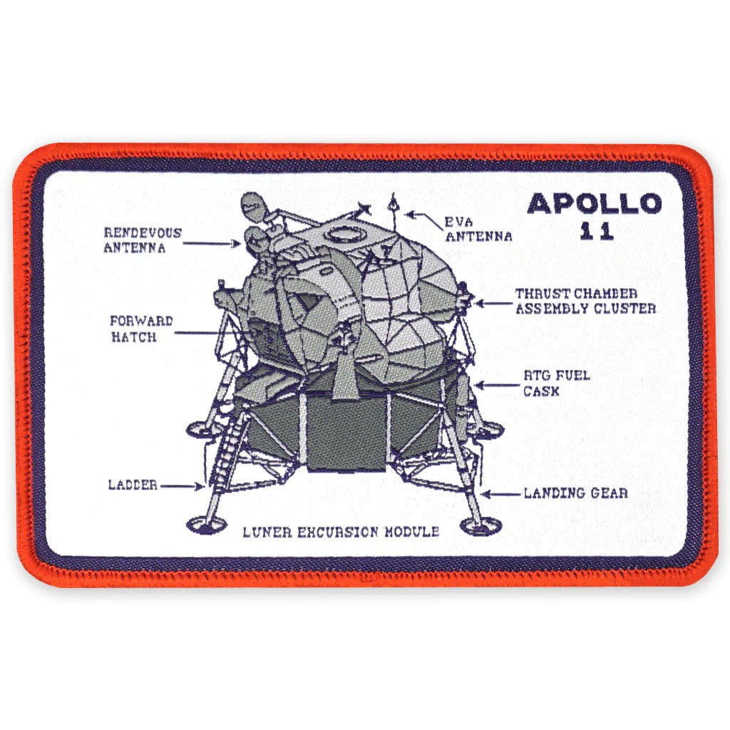 Prometheus Design Werx - Prometheus Design Werx | Apollo 11 LEM Morale Patch - outpost-shop.com