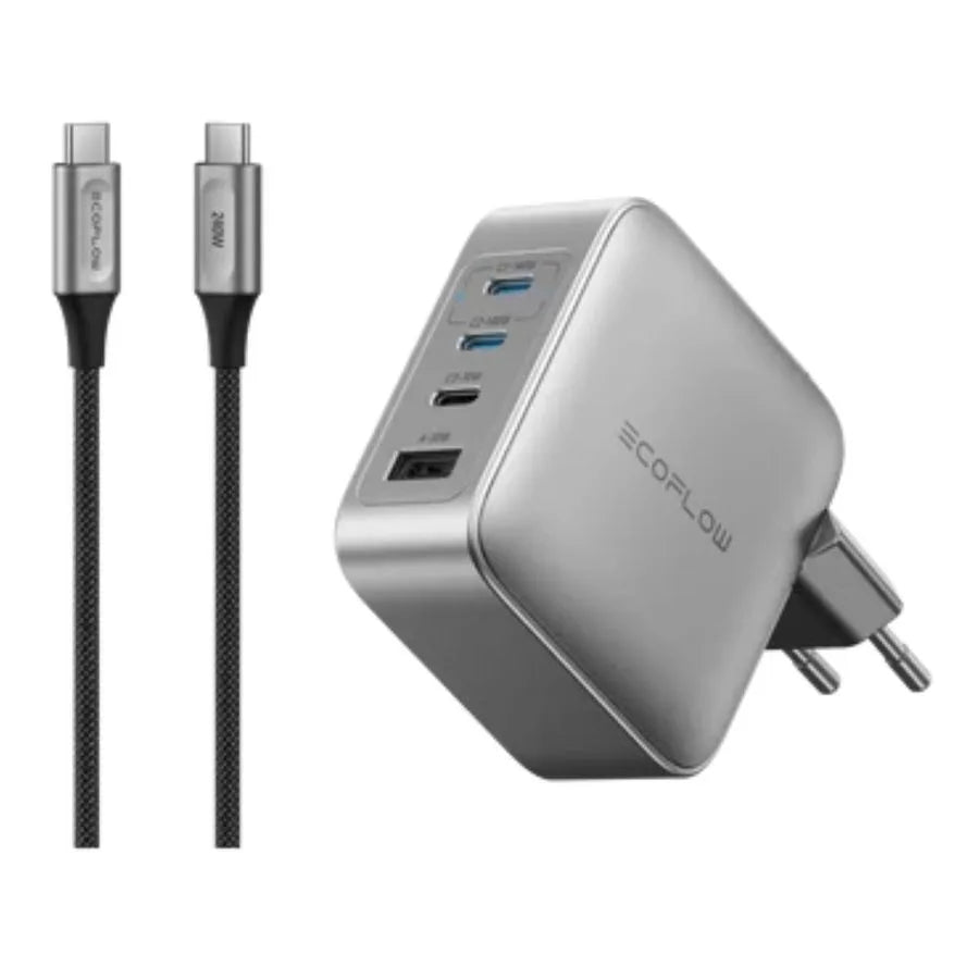 Chargeur secteur EcoFlow Rapid 140 W GaN