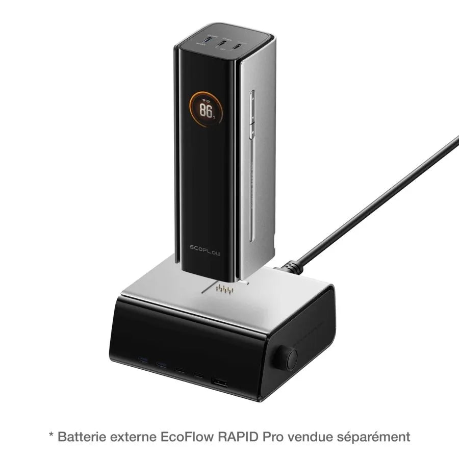Station de charge EcoFlow Rapid Pro 27 000 mAh 320 W