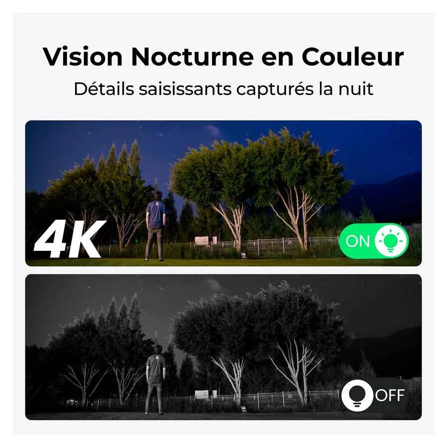 Caméra 4G solaire Reolink Go G770 double objectif