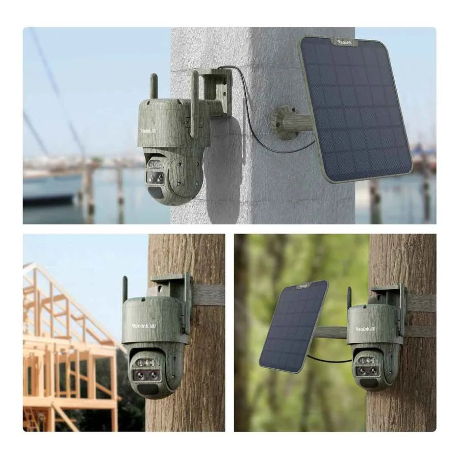 Caméra 4G solaire Reolink Go G770 double objectif