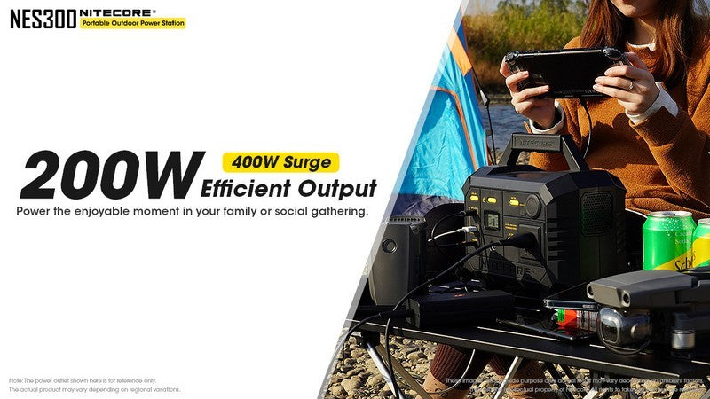 Piles, batteries et chargeurs - Nitecore | Power station NES300 - 200W/400W - outpost-shop.com