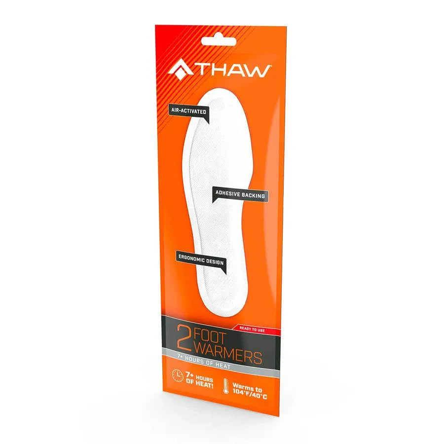 Thaw semelles chauffantes jetables, boîte de 5 paires
