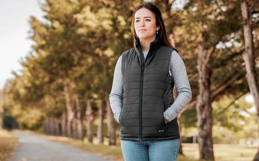 Thaw gilet chauffant femme rechargeable USB-C