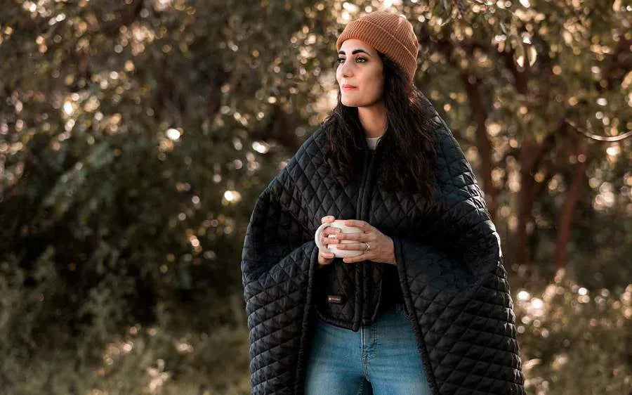 Thaw poncho chauffant 2.0 rechargeable