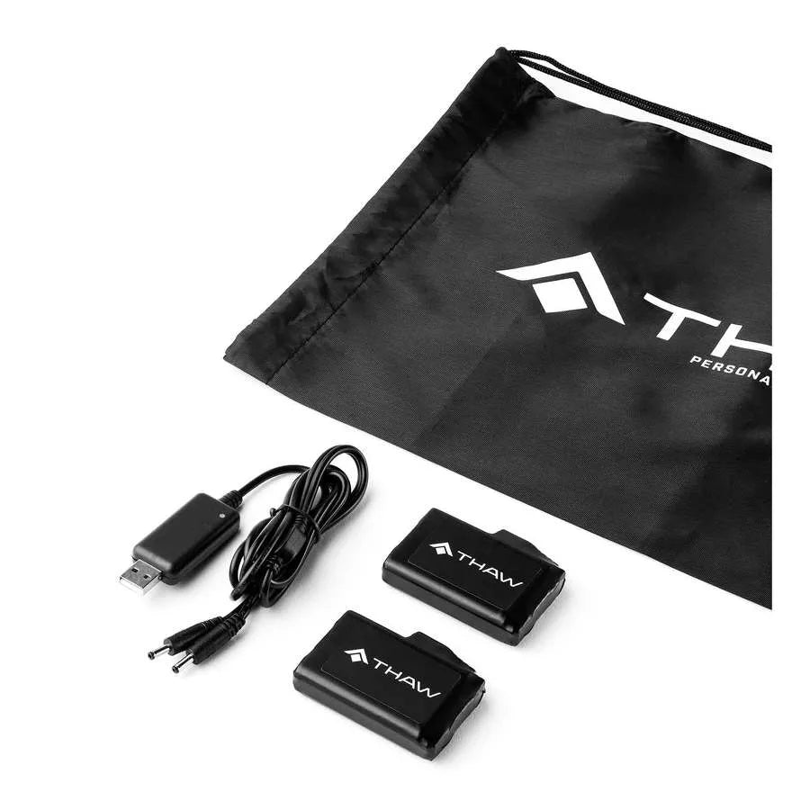 Thaw poncho chauffant 2.0 rechargeable