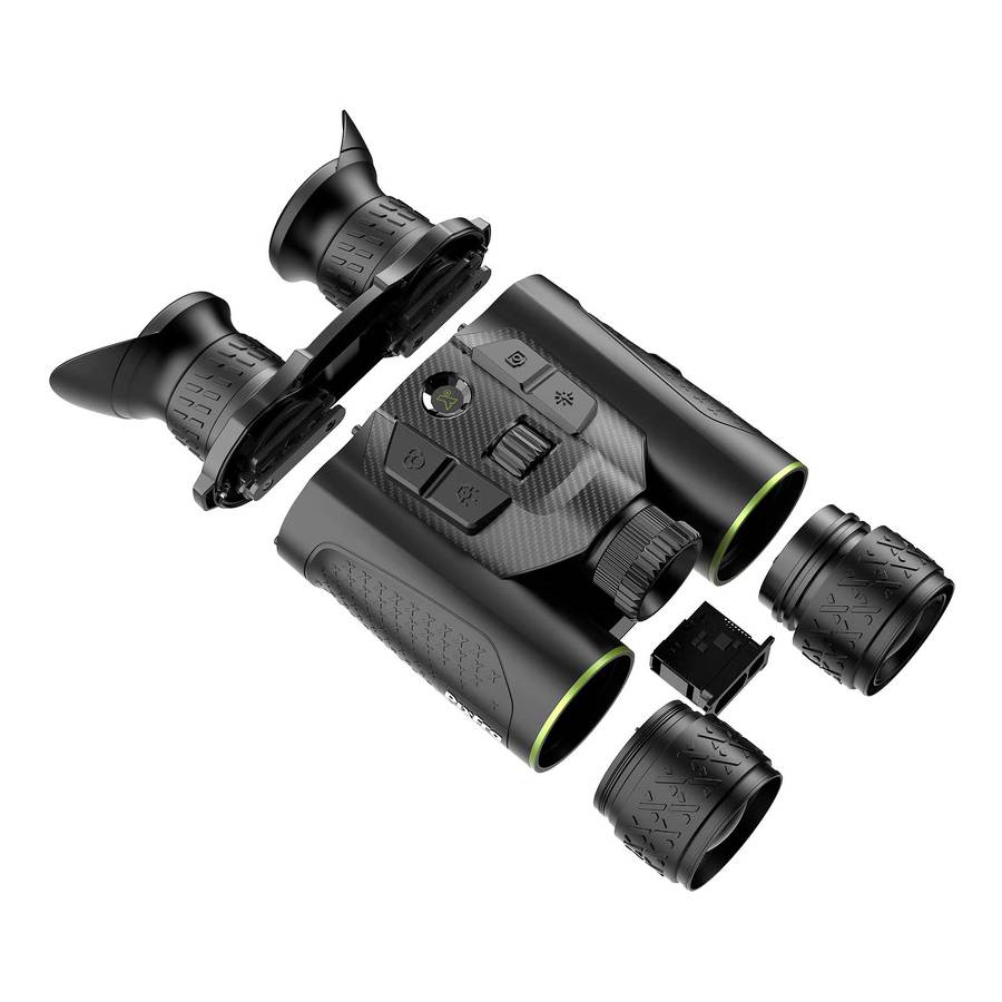 Pixfra Draco D225N 4K - jumelles thermiques et 4K, détection 1 300 m