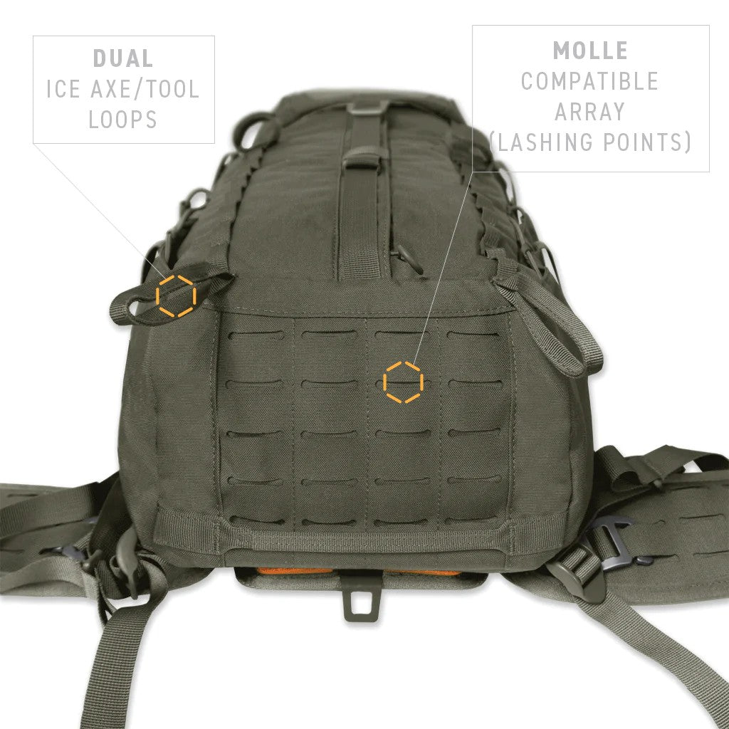 Sacs à dos 20 à 30 litres - GRR x PDW | WUULF Pack 24L - outpost-shop.com