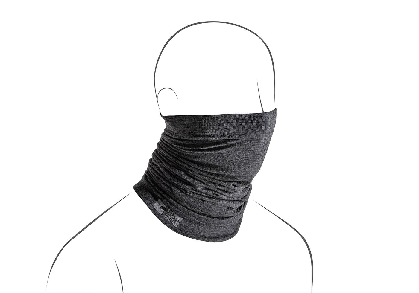 Tours de cou - Clawgear | Merino Seamless Neck Gaiter Long - outpost-shop.com