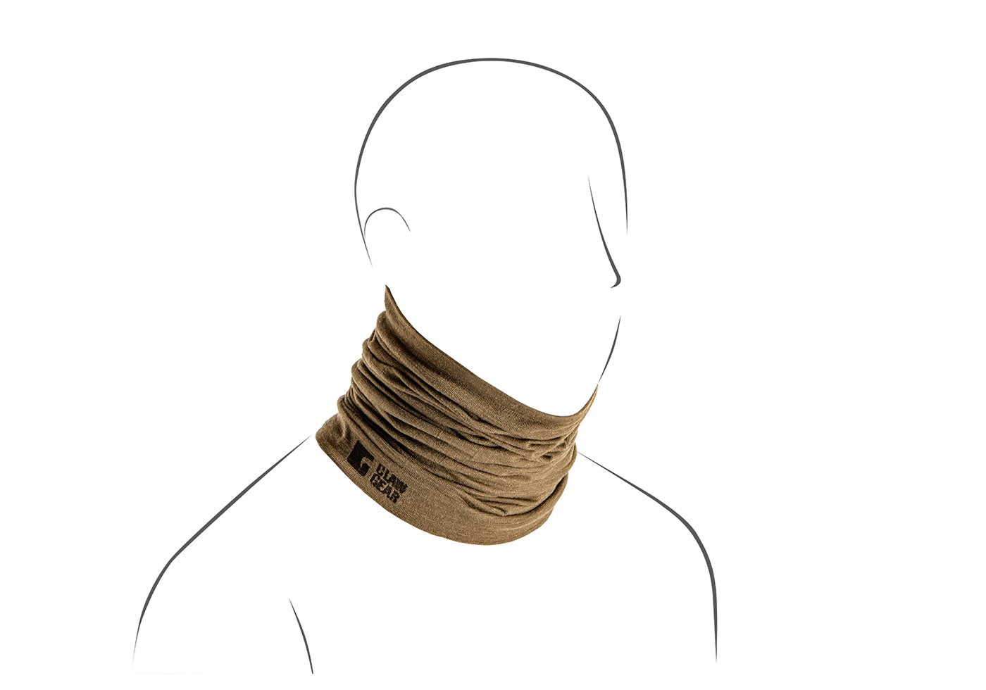 Tours de cou - Clawgear | Merino Seamless Neck Gaiter Long - outpost-shop.com