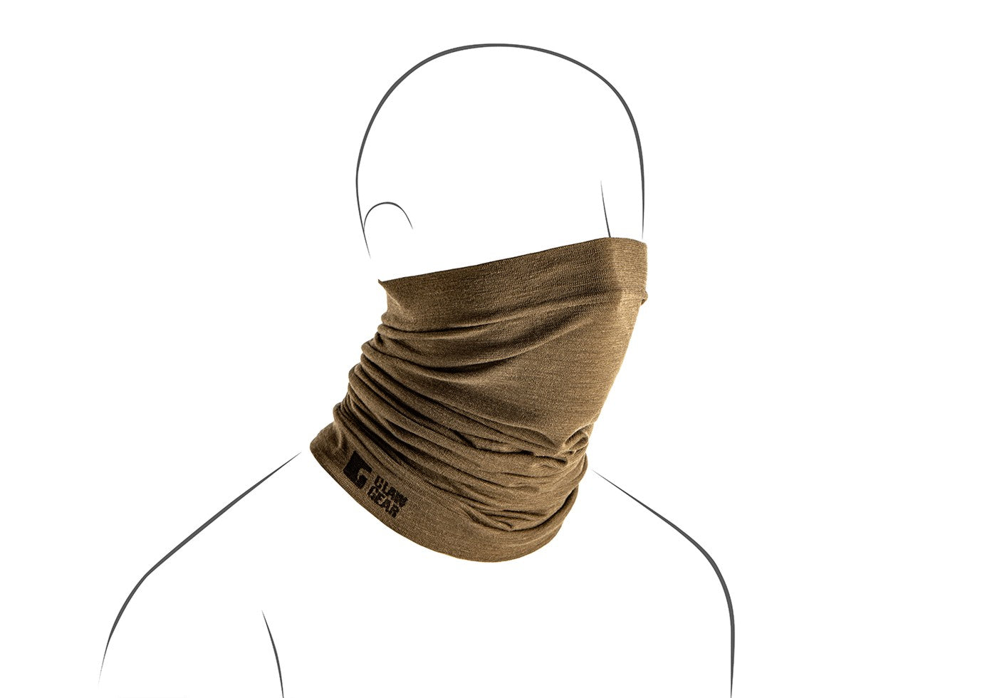 Tours de cou - Clawgear | Merino Seamless Neck Gaiter Long - outpost-shop.com