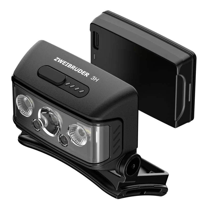 Zweibrüder ZB3H - lampe frontale rechargeable 600 lm